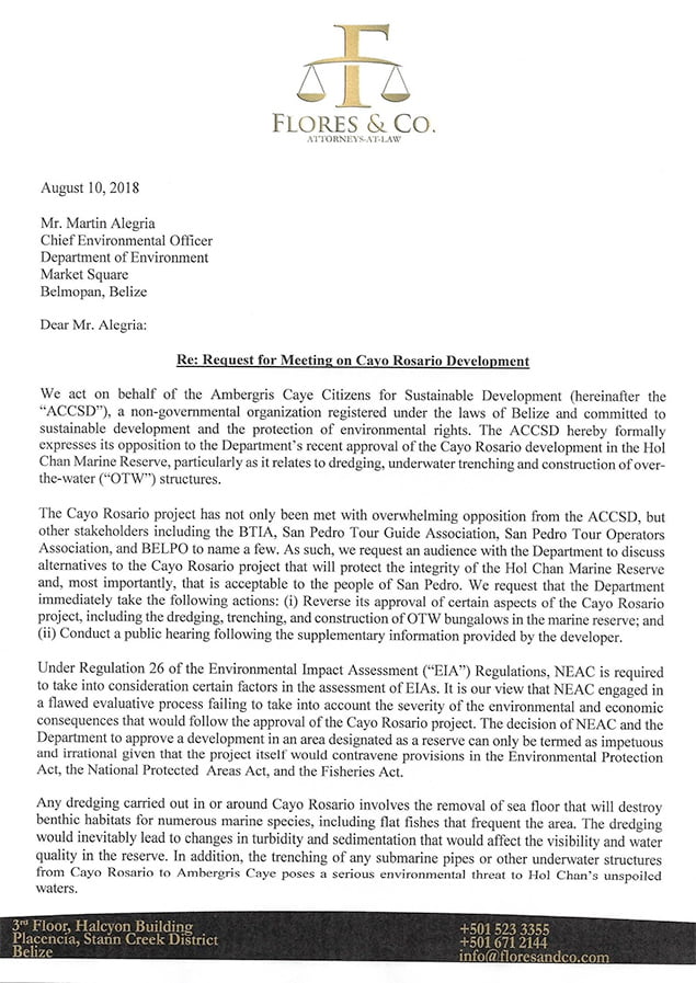 Government Denies ACCSD Info & Meetings on Cayo Rosario