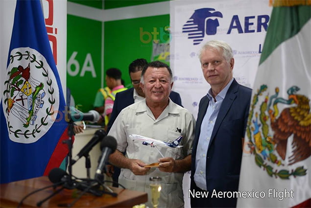 Aeromexico Begins Direct Flight From Mexico City To Belize