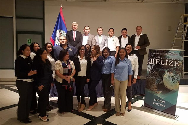 Promoting Belize through New AeroMexico Direct Flight