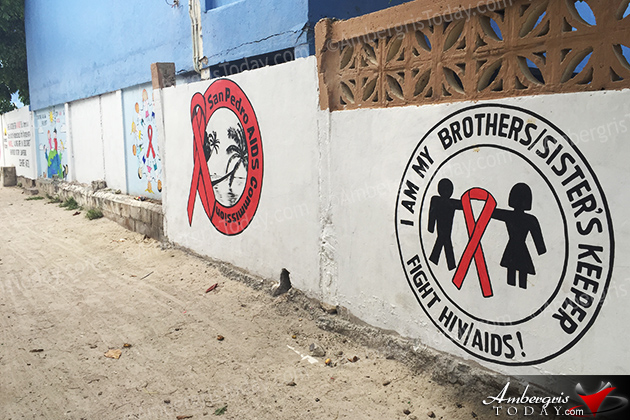 San Pedro AIDS Commission Completes School Fence Beautification Project San Pedro AIDS Commission Completes School Fence Beautification Project