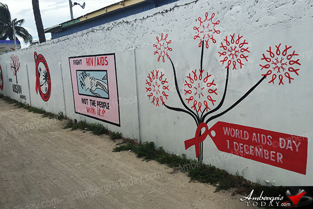 San Pedro AIDS Commission Completes School Fence Beautification Project San Pedro AIDS Commission Completes School Fence Beautification Project