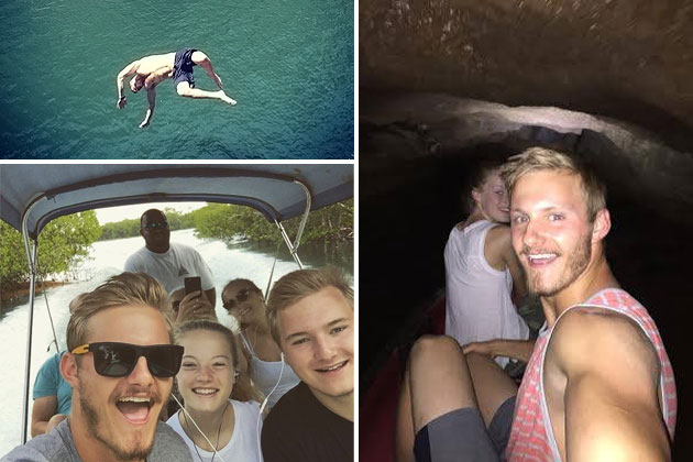 Celebrity Spotting – Hunger Games Actor Alexander Ludwig Vacations in Belize