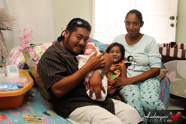 Meet San Pedro’s New Year Baby – It’s a Girl!