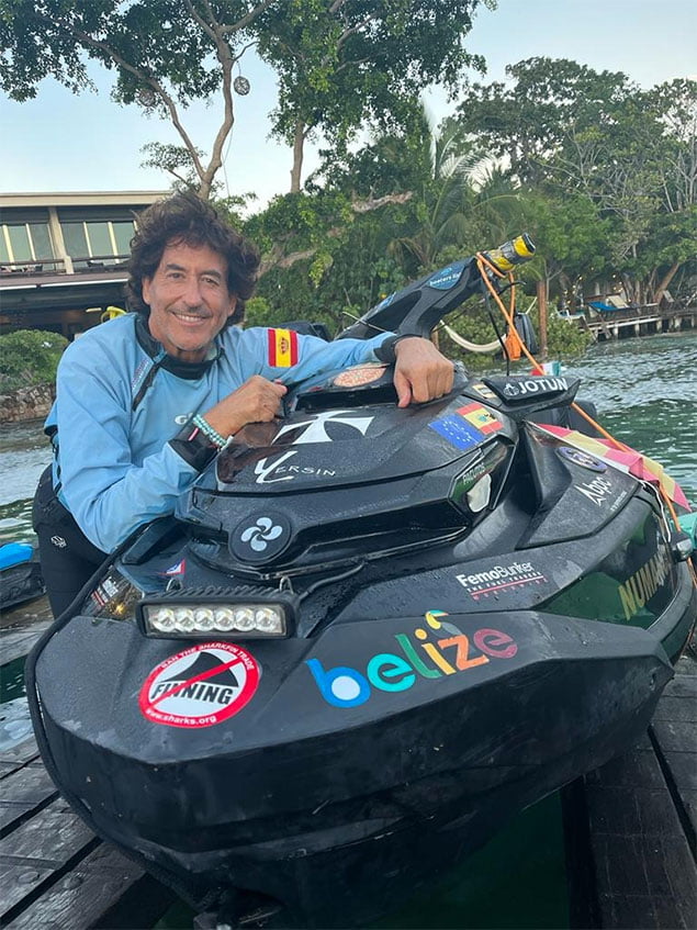 Traveling Around the World on a Jet Ski, Spanish Explorer Arrives in San Pedro 5 Traveling Around the World on a Jet Ski, Spanish Explorer Arrives in San Pedro