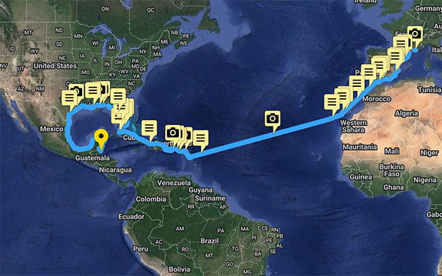 Traveling Around the World on a Jet Ski, Spanish Explorer Arrives in San Pedro 2 Traveling Around the World on a Jet Ski, Spanish Explorer Arrives in San Pedro