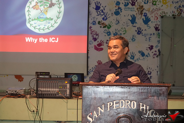 Ambassador of Belize to Guatemala Addresses Student Body on Belize-Guatemala Territorial Dispute
