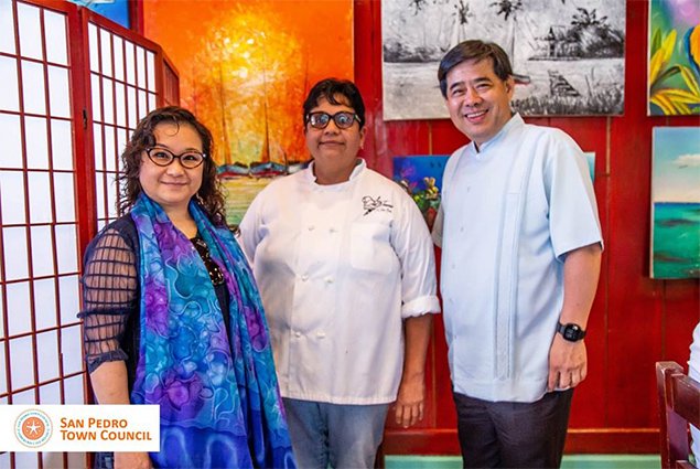 Ambassador of the Republic of China Taiwan Visits San Pedro Town