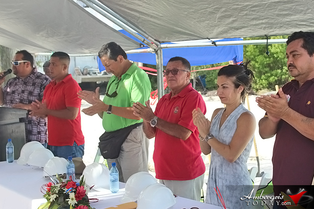 Groundbreaking of Ambergris Stadium Renovation Project $5Mil Investment Project for Sports Infrastructure on Ambergris Caye