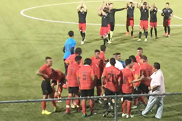 San Pedro Enjoys New Ambergris Stadium at Soft Opening Games