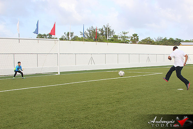 New Ambergris Stadium Officially Inaugurated to Promote Sports in San Pedro   