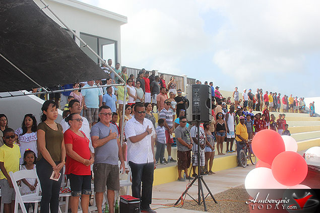 New Ambergris Stadium Officially Inaugurated to Promote Sports in San Pedro   