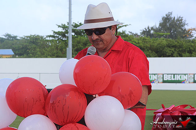 New Ambergris Stadium Officially Inaugurated to Promote Sports in San Pedro   