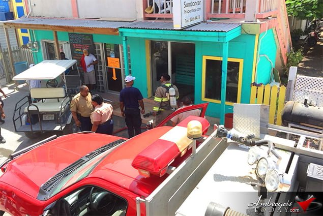 Fire at Street Side Gourmet Burger Place