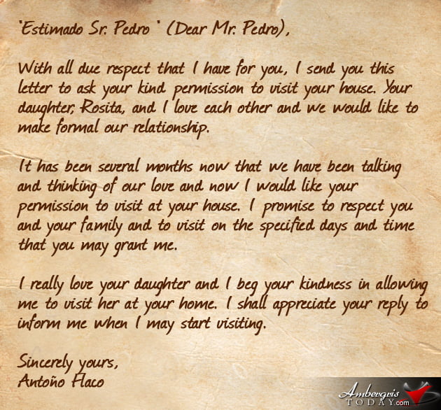 A Letter to Formally Date a Girl -Old Fashioned Courting A Letter to Formally Date a Girl -Old Fashioned Courting