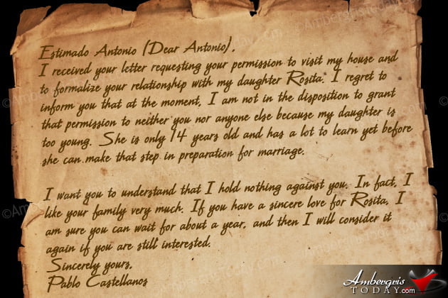 Antonio's Letter Reply Antonio's Letter Reply