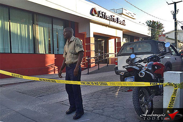 Bomb Scare at Atlantic Bank San Pedro Bomb Scare at Atlantic Bank San Pedro