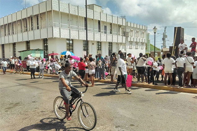 Baby Alyssa Nunez Dies, Belizeans Take to the Streets in Protest