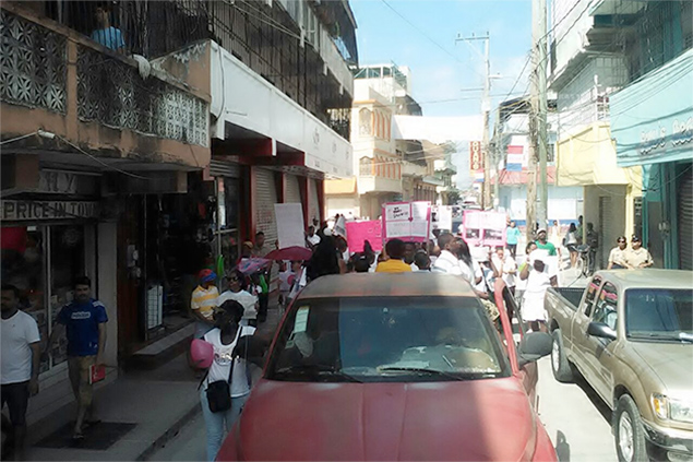 Baby Alyssa Nunez Dies, Belizeans Take to the Streets in Protest