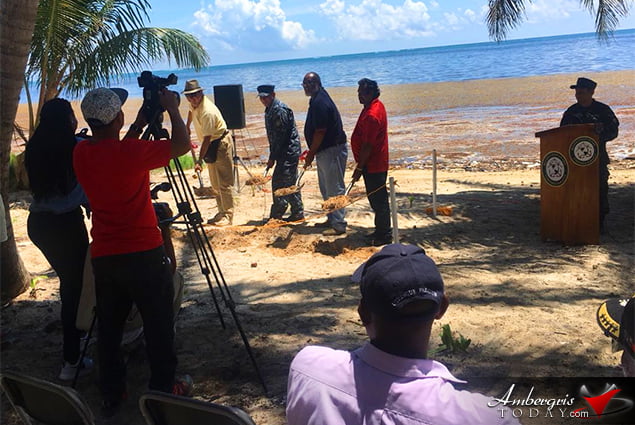 Groundbreaking Ceremony Held for Coast Guard Station in Bacalar Chico