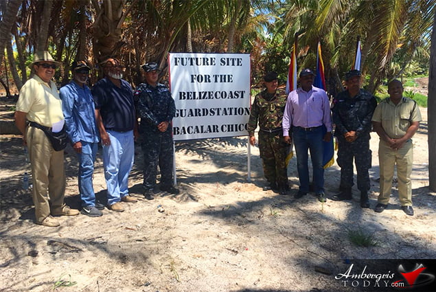 Groundbreaking Ceremony Held for Coast Guard Station in Bacalar Chico