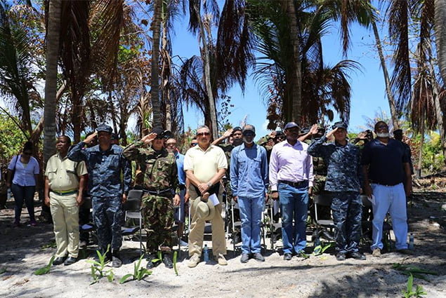 Groundbreaking Ceremony Held for Coast Guard Station in Bacalar Chico