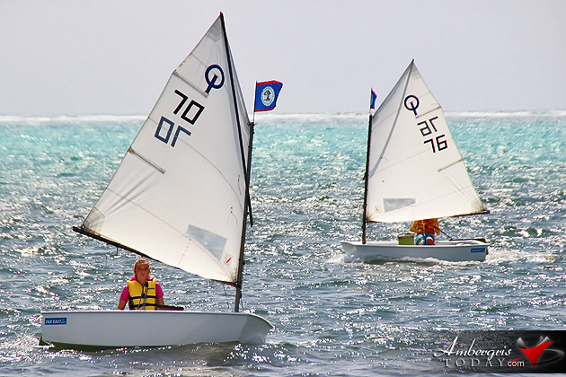 The youngest of sailors participated in the smalles of sailing crafts San Pedro Sailors Help Set New Guinness World Record for Bart’s Bash