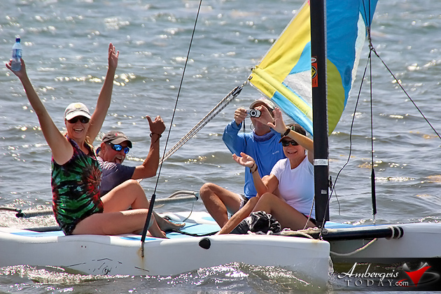 Happy Sailors during Bart's Bash world sailing event San Pedro Sailors Help Set New Guinness World Record for Bart’s Bash