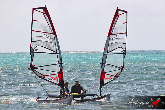 Sailing crafts of all sizes and unique costome-made features entered Bart's Bash in San Pedro San Pedro Sailors Help Set New Guinness World Record for Bart’s Dash