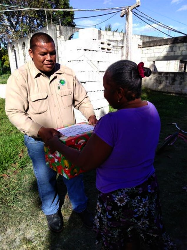 BEL Gifts 150 Families and the Elderly with Christmas Hampers