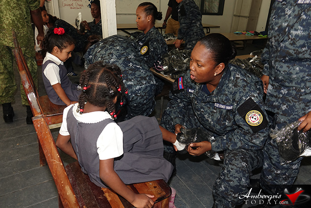 Belize Coast Guard Shoe Giveaway