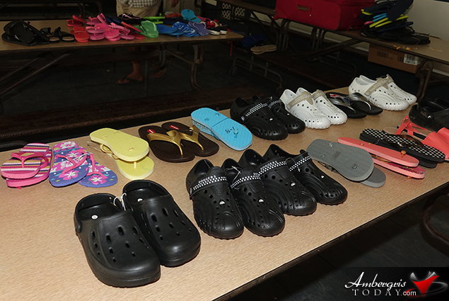 Belize Coast Guard Shoe Giveaway