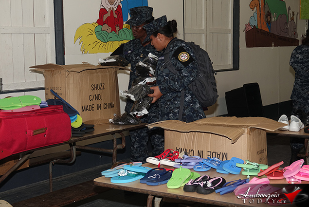 Belize Coast Guard Shoe Giveaway