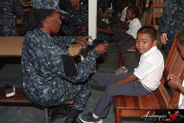 Belize Coast Guard Shoe Giveaway