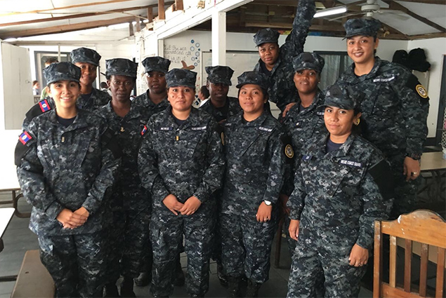 Belize Coast Guard Shoe Giveaway