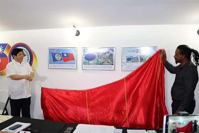 New Postal Stamps Commemorate Belize-Taiwan Diplomatic Relations