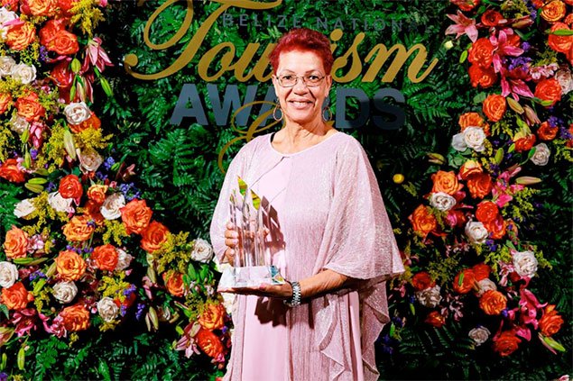 Ambergris Caye Shines at Belize Tourism Awards 12 Minister's Award Verna Samuels