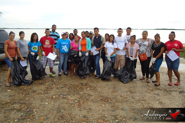 San Pedro Participates in Countrywide Coastal Water Cleanup Day