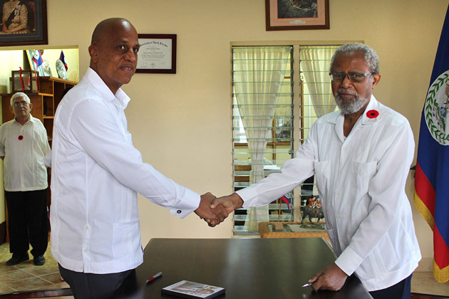 Historic Third Swearing in of Dean Barrow as Belize Prime Minister