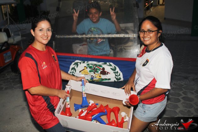 Dorian’s Angels Spread Gold Cup Cheer in San Pedro