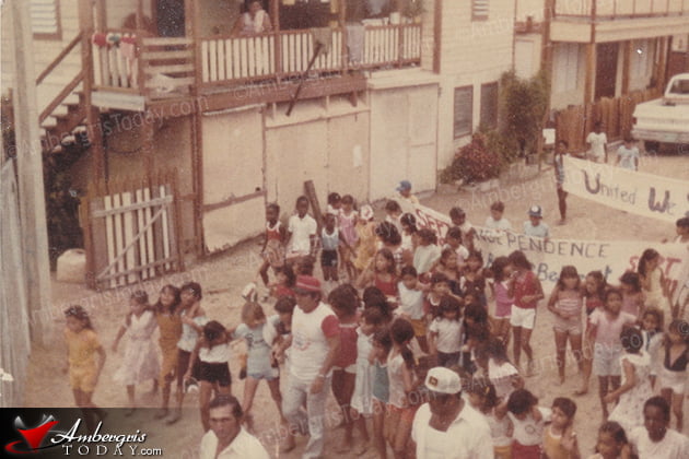 Years Ago Belize Independence Day Parade in San Pedro