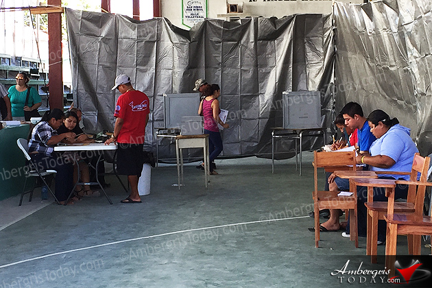 Belizeans Head to Polling Stations on Election Day 