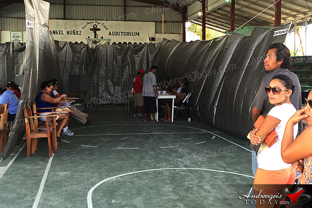Belizeans Head to Polling Stations on Election Day