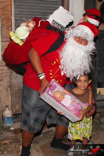 Belize Pro Dive Center Christmas Toy/Food Giveaway