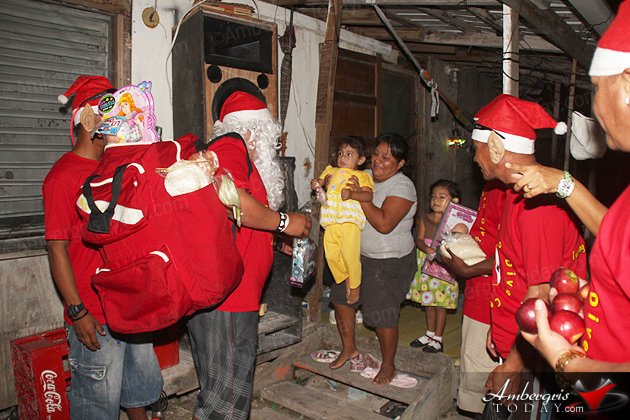 Belize Pro Dive Center Christmas Toy/Food Giveaway