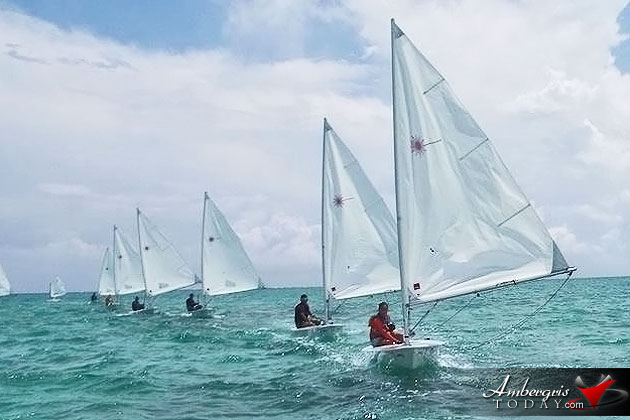 Laser craft sailing clinic held in San Pedro, Ambergris Caye, Belize San Pedro to Join Belize Sailing Association at International Sailing Clinic