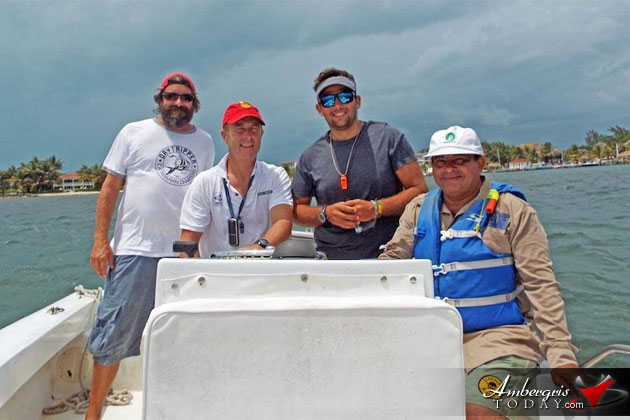 Laser Clinic Coaches - Jeff Scott (Placencia), Andrew Milner (BzSa), Juan Mazzini (San Pedro) & Tony Ricardez (Belize City) San Pedro to Join Belize Sailing Association at International Sailing Clinic