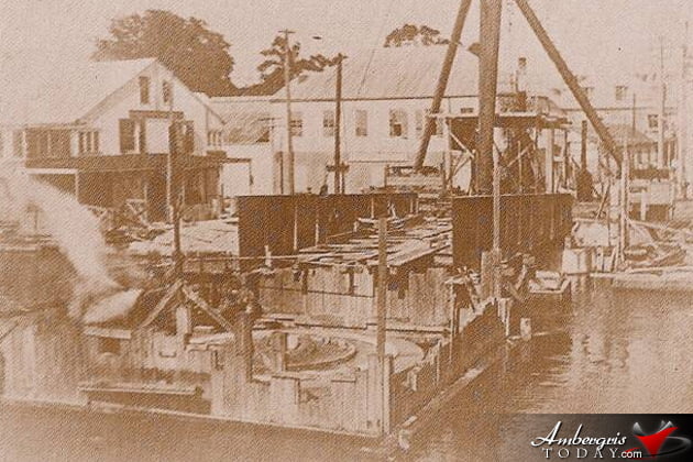 The Historic Belize City Swing Bridge
