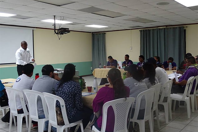 Belizeans Trained in Study of Marine Litter