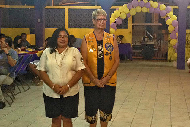 Lions President Rigo Hand Over To President Fatima