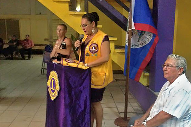 Lions President Rigo Hand Over To President Fatima